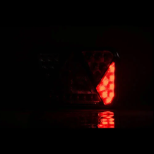 Links | LED achterlicht met mistlicht & kentekenlicht | 12v | 5-PIN | VC-2721B5-VC-2721B5-8