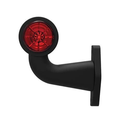 Links | LED breedtelamp met haakse steel | 12-36v | 20cm. kabel | M10BV-401RW-M10BV-401RW-3