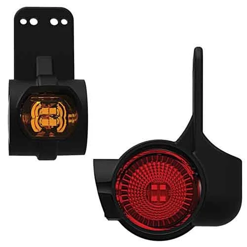 Links | LED breedtelamp met korte steel | 12-24v | 1