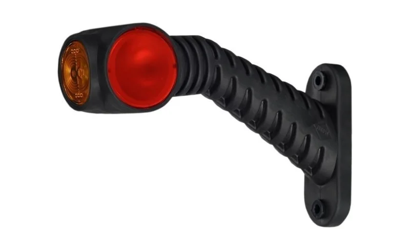 Links | LED breedtelamp rood-wit-amber | 12-24v | 50cm. kabel | MB-4791RWA-MB-4791RWA