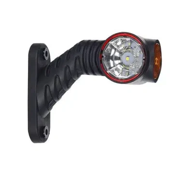 Links | LED breedtelamp | rood-wit-amber | 12-24v | 50cm. kabel | MB-4861RWA-MB-4861RWA