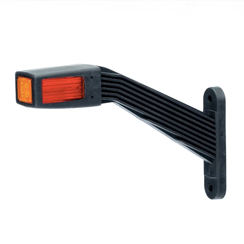 Links | LED breedtelamp | schuine steel | 12-36v | 30cm. kabel | MB-1451-MB-1451