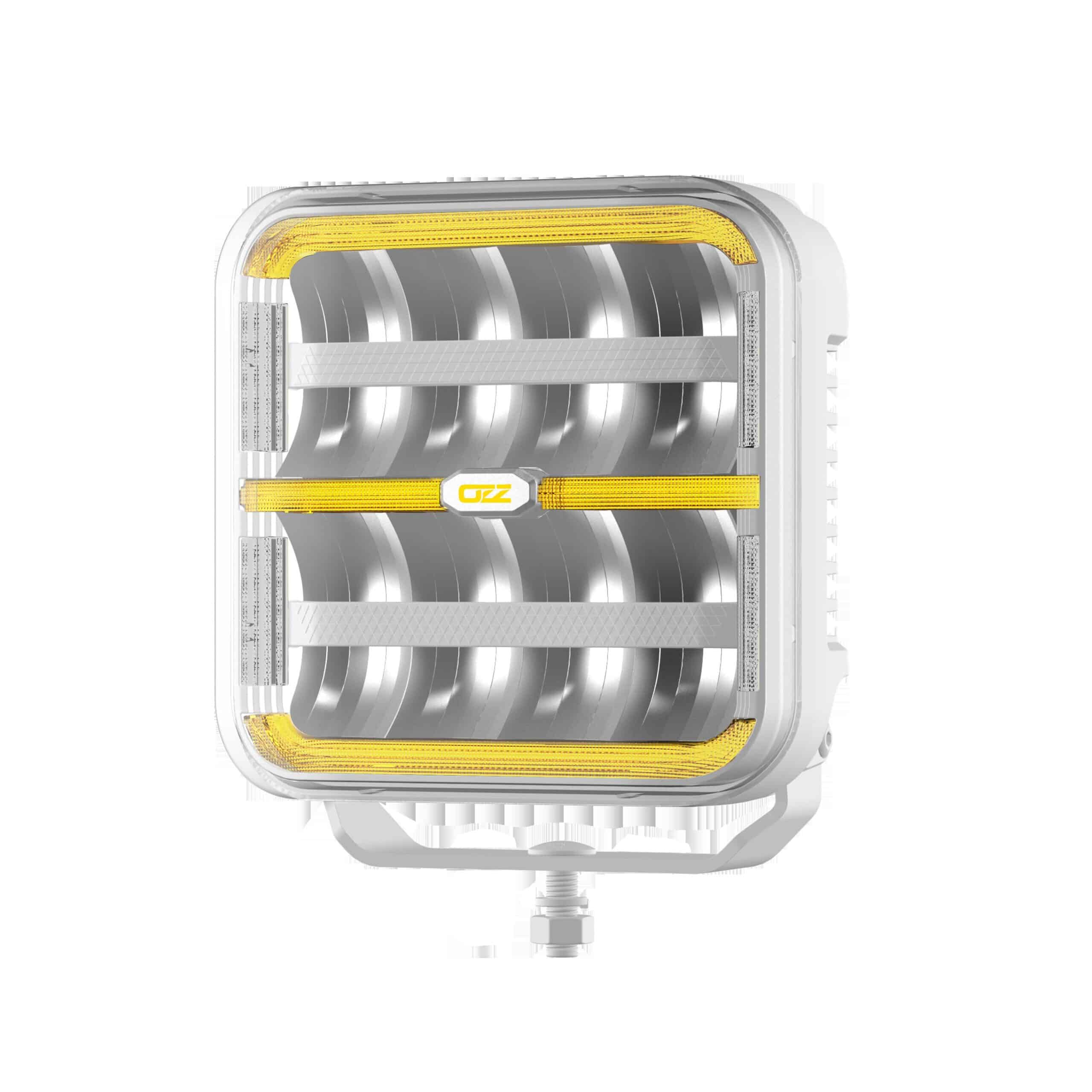 OZZ lights SQR 7" wit-88115-4