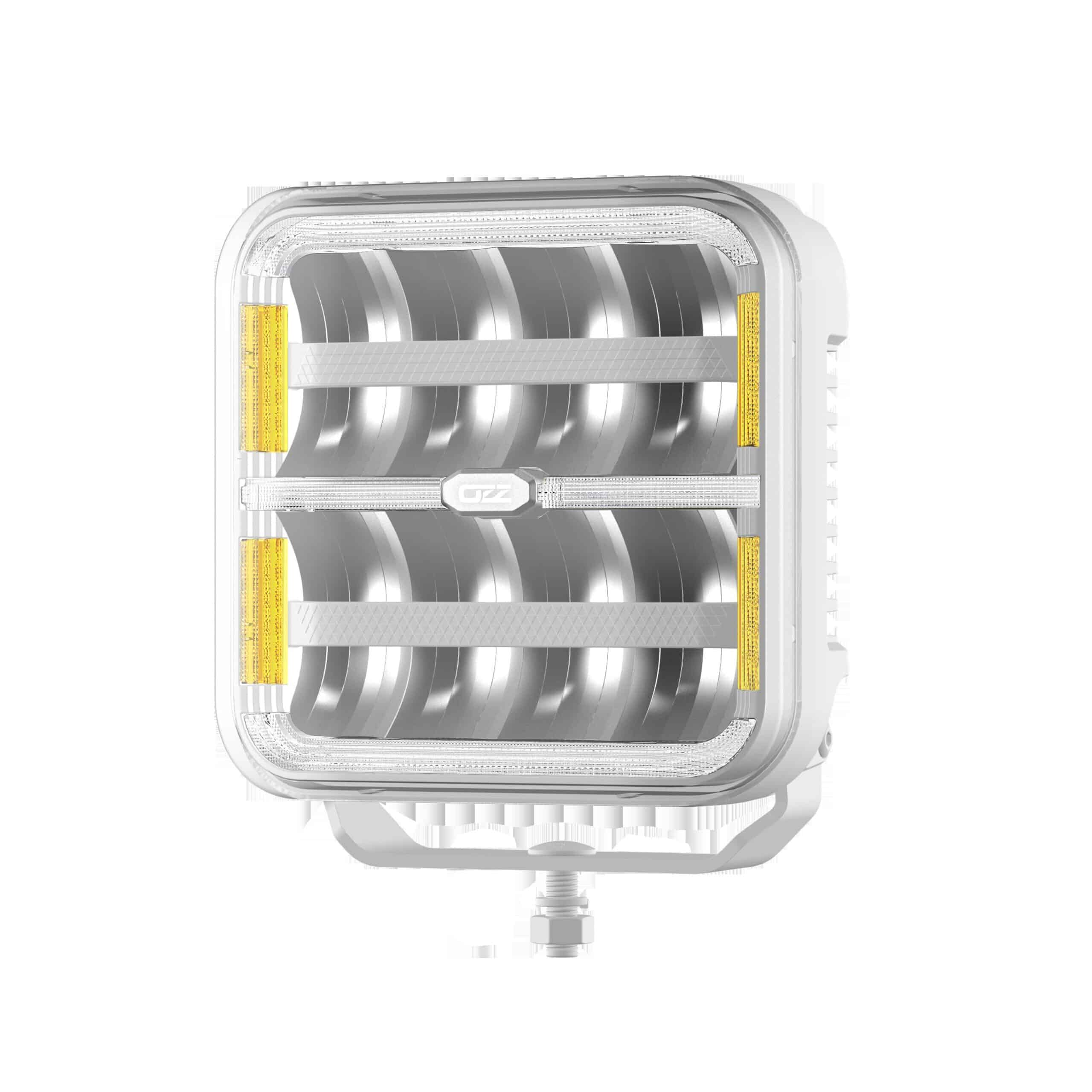 OZZ lights SQR 7" wit-88115