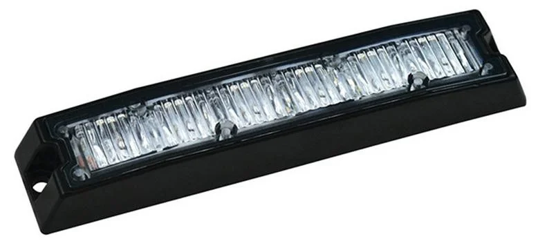 R65 Slimline LED flitser | 6 LED's | Amber | 10-30v | SLED6DVAR65-SLED6DVAR65