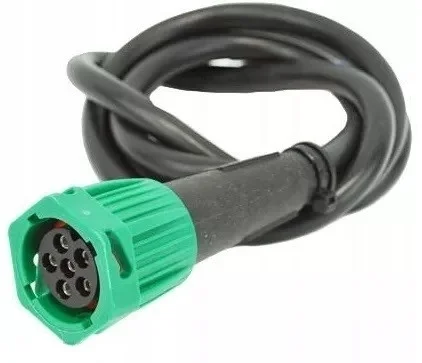 Rechts | 6-PIN bajonet aansluiting | met 200cm. kabel | V10AC-202B6-V10AC-202B6