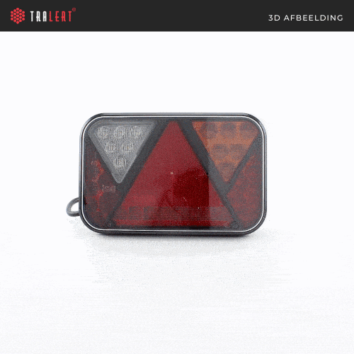 Rechts | LED achterlicht met achteruitrijlicht & kentekenverlichting | 12v | 100cm. kabel | VC-2732-VC-2732-4