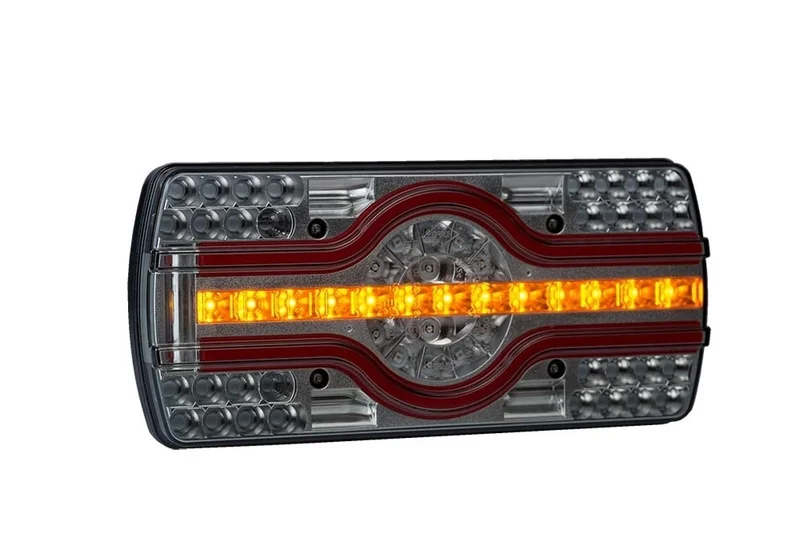 Rechts | LED achterlicht | neon | kentekenverlichting | 12-36v | 50cm. kabel | VC-3652-VC-3652-4