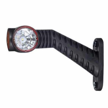 Rechts | LED breedtelamp | rood-wit-amber | 12-24v | 50cm. kabel | MB-4892RWA-MB-4892RWA