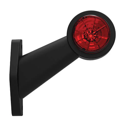 Rechts | LED breedtelamp | schuine steel | 12-36v | 20cm. kabel | M10BV-302RW-M10BV-302RW-3