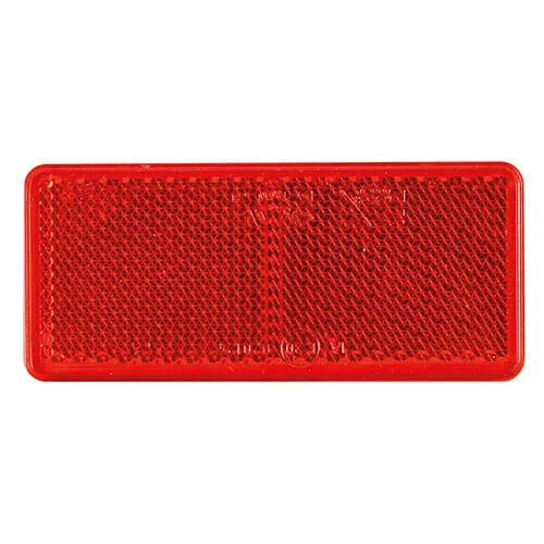 Rode reflector 90 x 40mm. | 3m-plakstrip | VRF-500R-VRF-500R-2