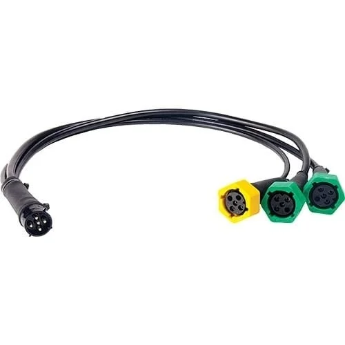 Verloopkabel | 5-PIN | van 3 lampen naar 1 stekker. | V10AC-302-V10AC-302