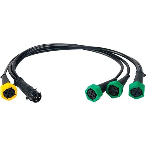 Verloopkabel | 5-PIN | van 4 lampen naar 1 stekker. | V10AC-303-V10AC-303