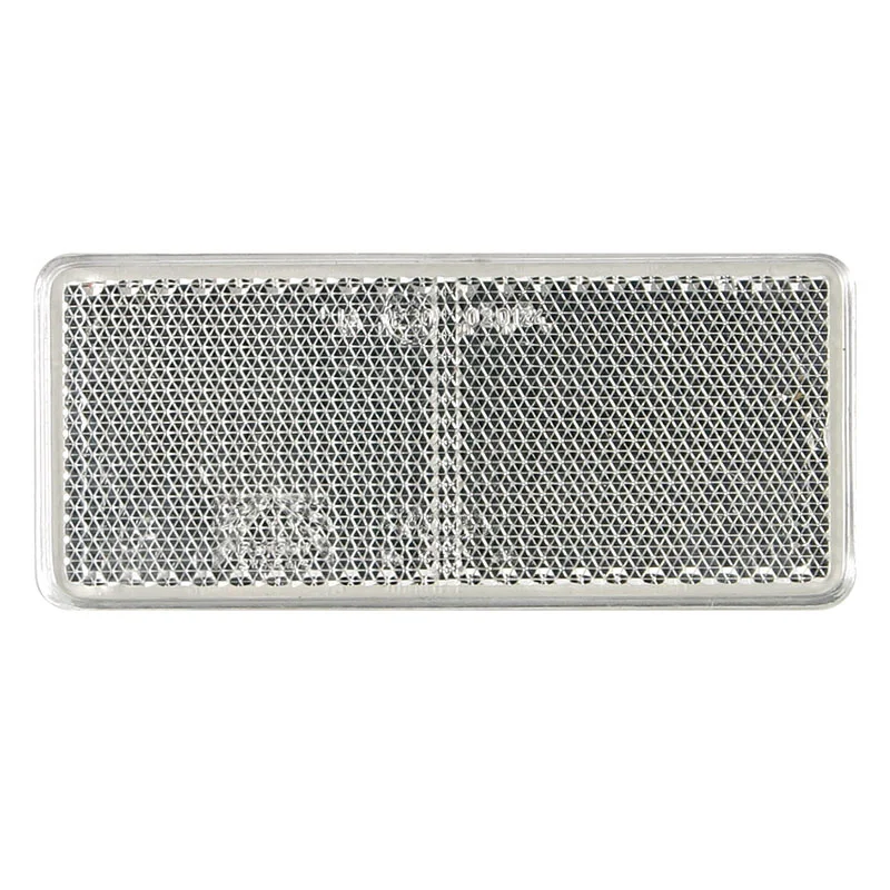 Witte reflector | 90 x 40mm. | 3m-plakstrip | VRF-500W-VRF-500W