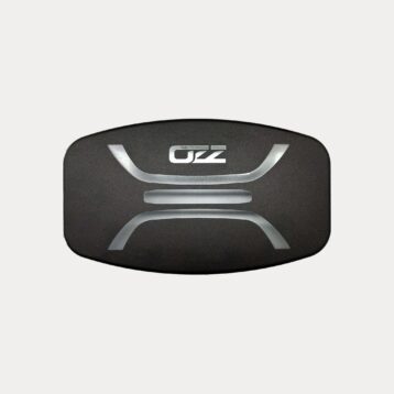 Zwarte lens cover voor OZZ Oval (88105-88106)-88909