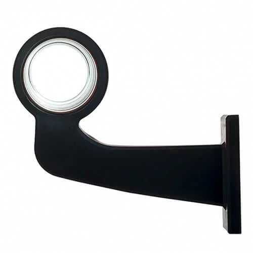 links | LED pendellamp | haakse steel & matte lens | 12-24v | MB-1021RW-MB-1021RW-6