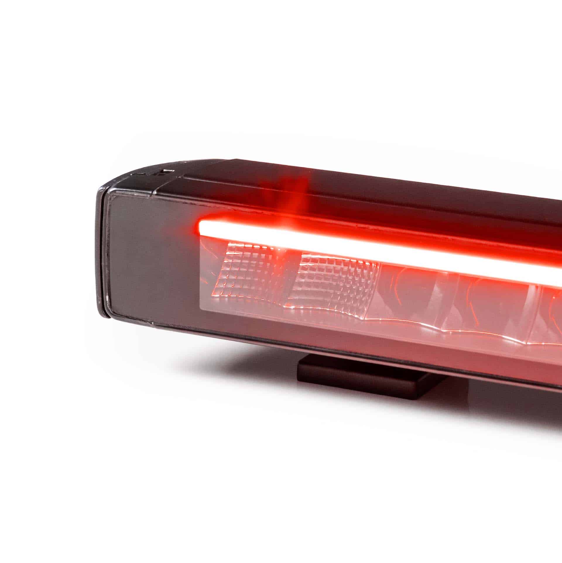 LED Lightbar Stratos 30cm | incl. R65 flitser | rood-amber DRL - Afbeelding 13