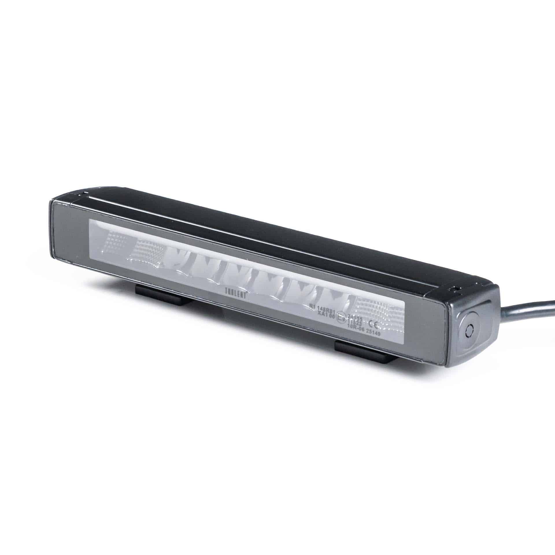 LED Lightbar Stratos 30cm | incl. R65 flitser | rood-amber DRL-LD9-1033RA-6
