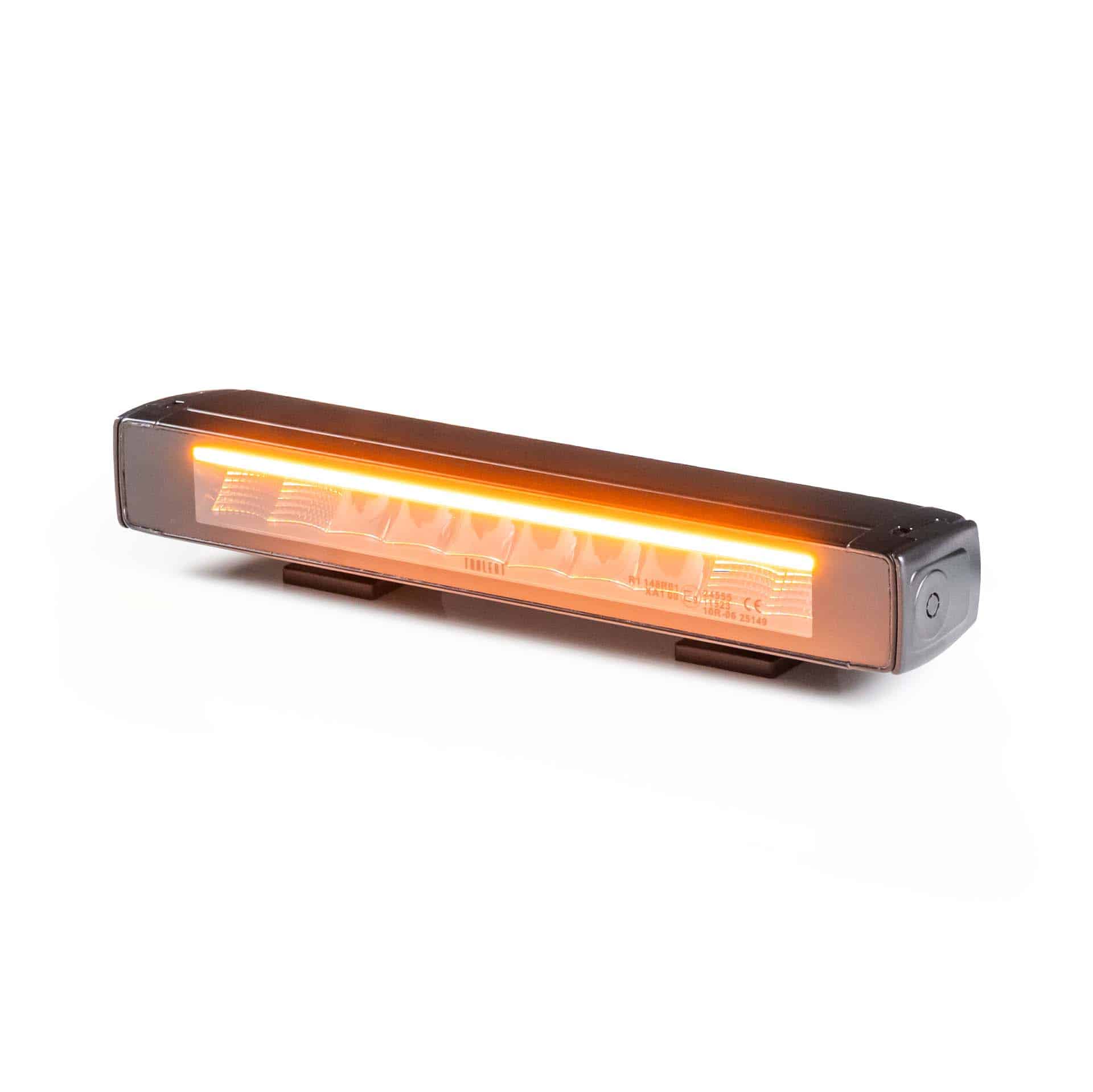 LED Lightbar Stratos 30cm | incl. R65 flitser | wit-amber DRL-LD9-1033WA-9