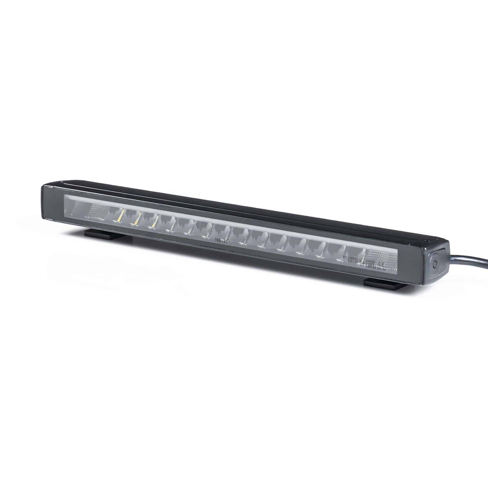 LED Lightbar Stratos 50cm | incl. R65 flitser | rood-amber DRL - Afbeelding 11