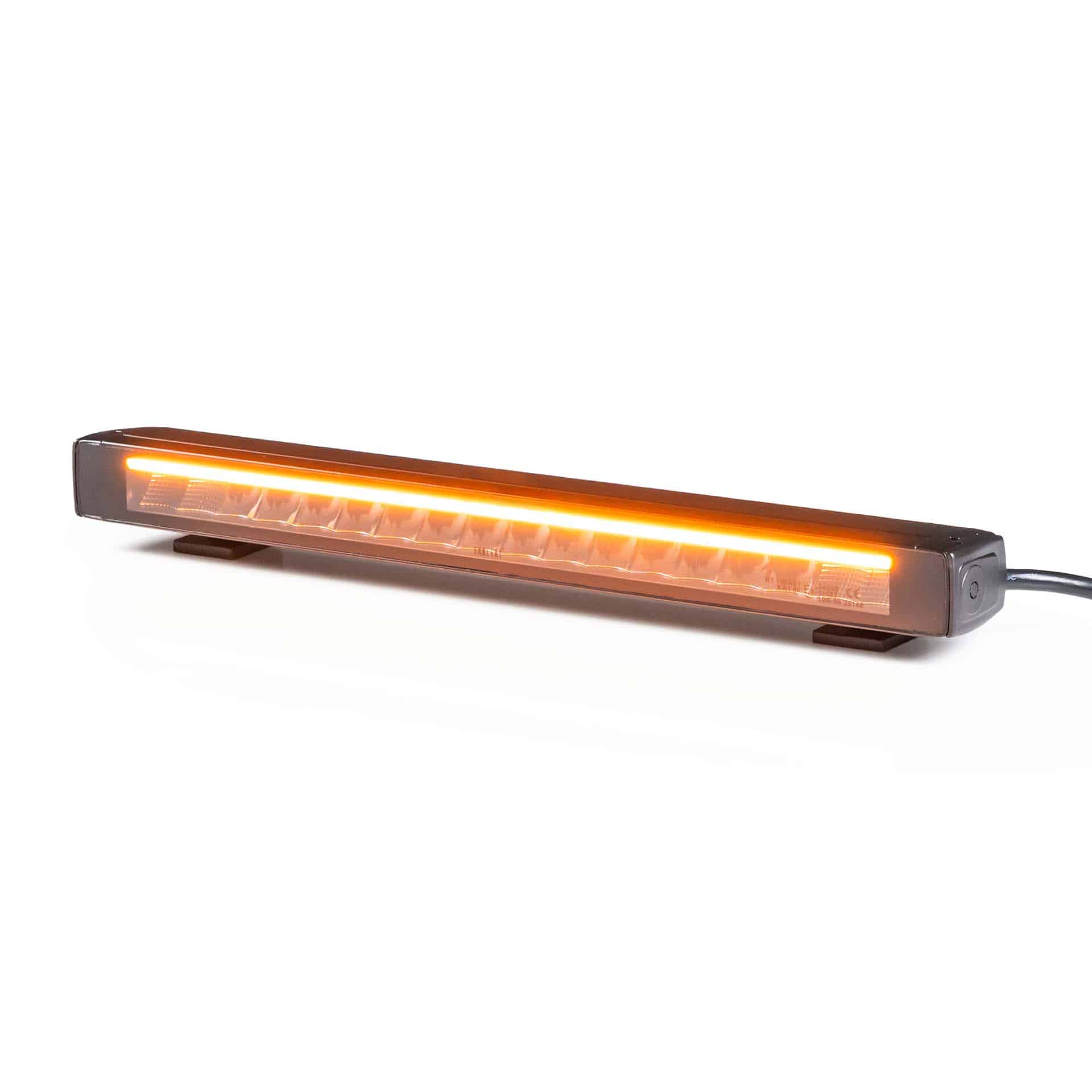 LED Lightbar Stratos 50cm | incl. R65 flitser | rood-amber DRL - Afbeelding 15