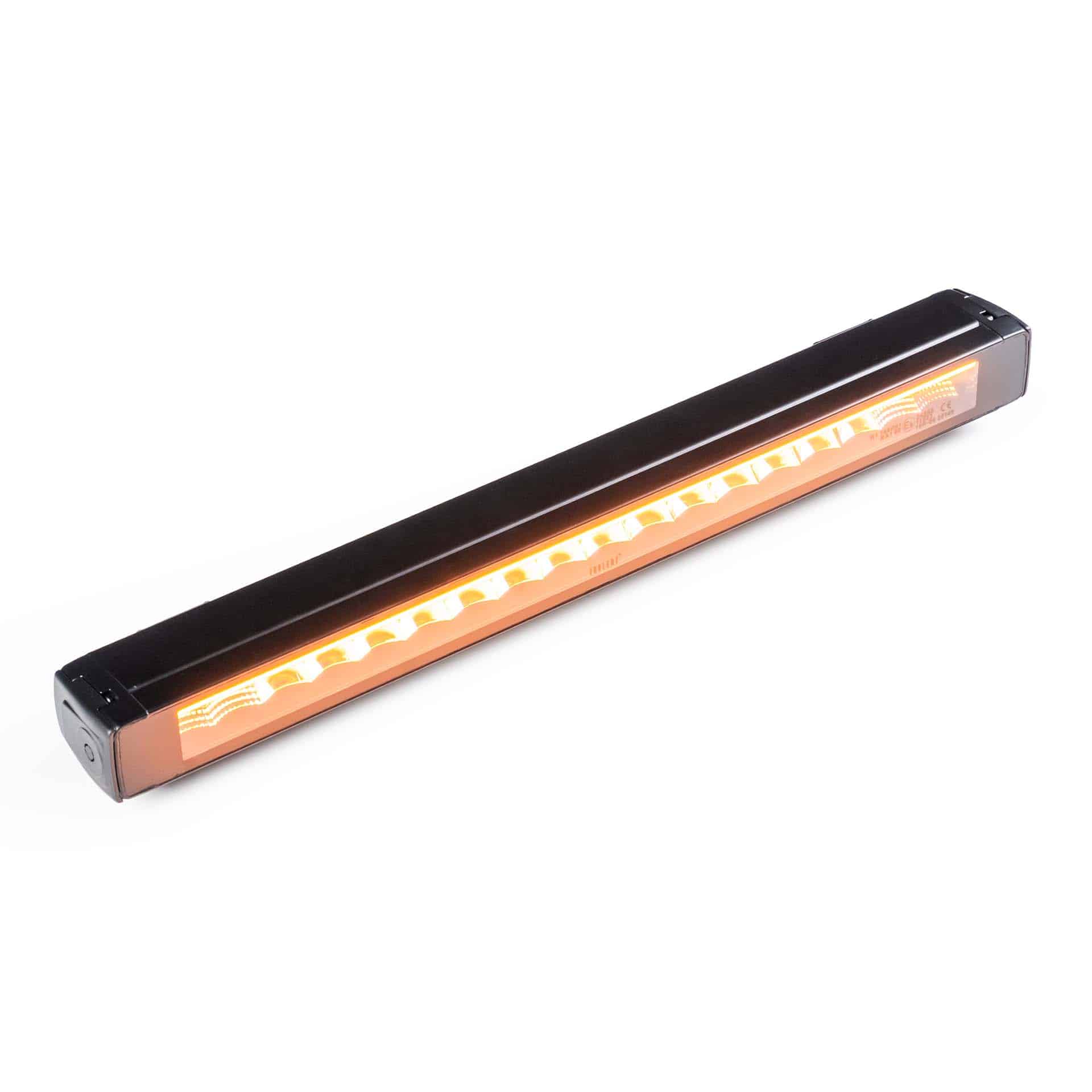 LED Lightbar Stratos 50cm | incl. R65 flitser | rood-amber DRL - Afbeelding 17