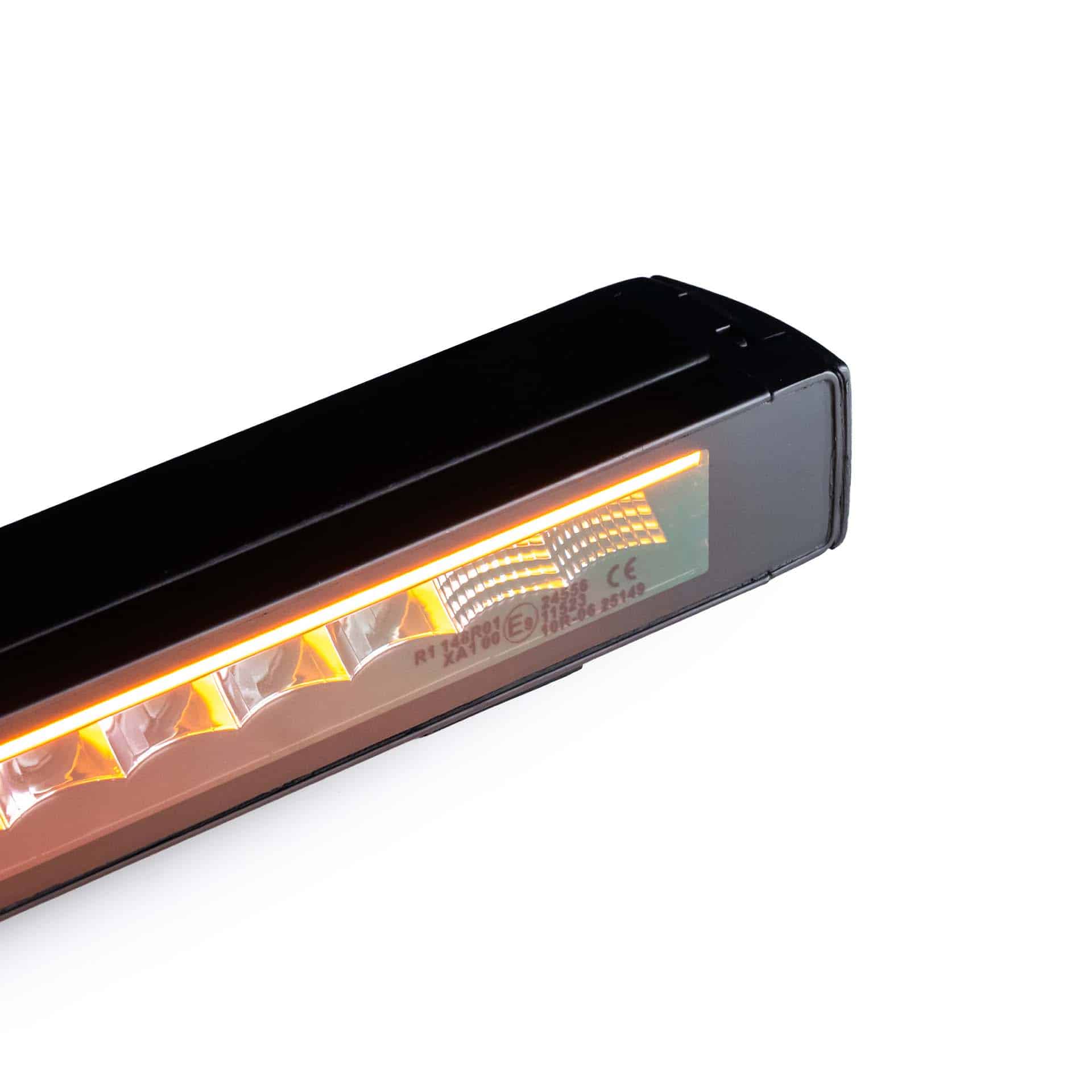 LED Lightbar Stratos 50cm | incl. R65 flitser | rood-amber DRL-LD9-1053RA-5
