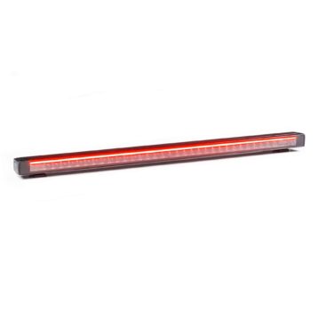 LED Lightbar Stratos 96cm | incl. R65 flitser | rood-amber DRL-LD9-1100RA