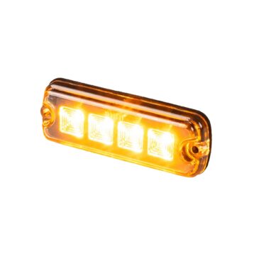 LED R65 Flitser 4-LED amber 12-24v 200cm kabel-SF-1400A
