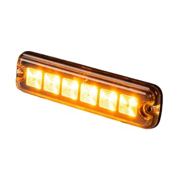 LED R65 Flitser 6-LED amber 12-24v 200cm kabel-SF-1600A