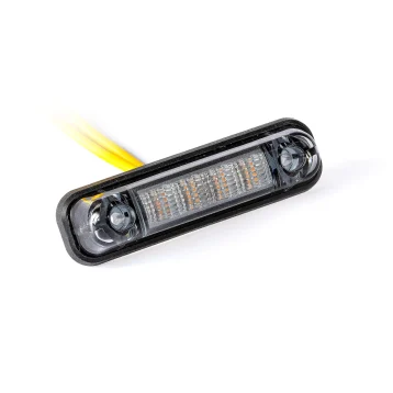 LED markeerlicht | darklook amber | 12-24V | 0