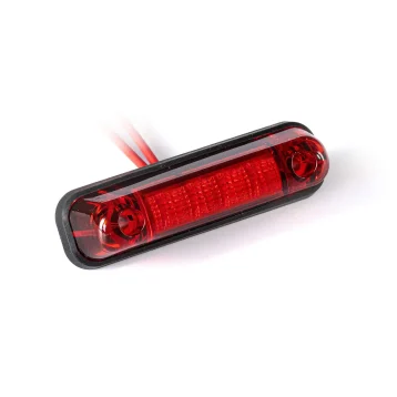 LED markeerlicht | rood | 12-24V | 0