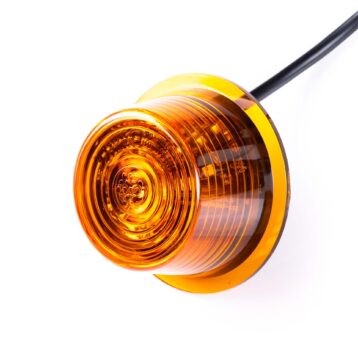 LED Module amber lens | amber | 12-24v | 5m. kabel-MB-3010AM