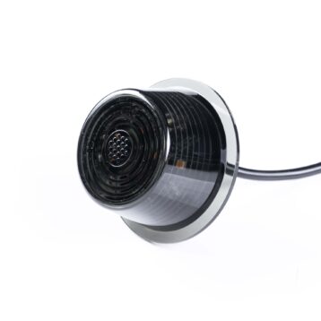 LED Module dark lens | amber | 12-24v | 5m. kabel-MB-3010DAM