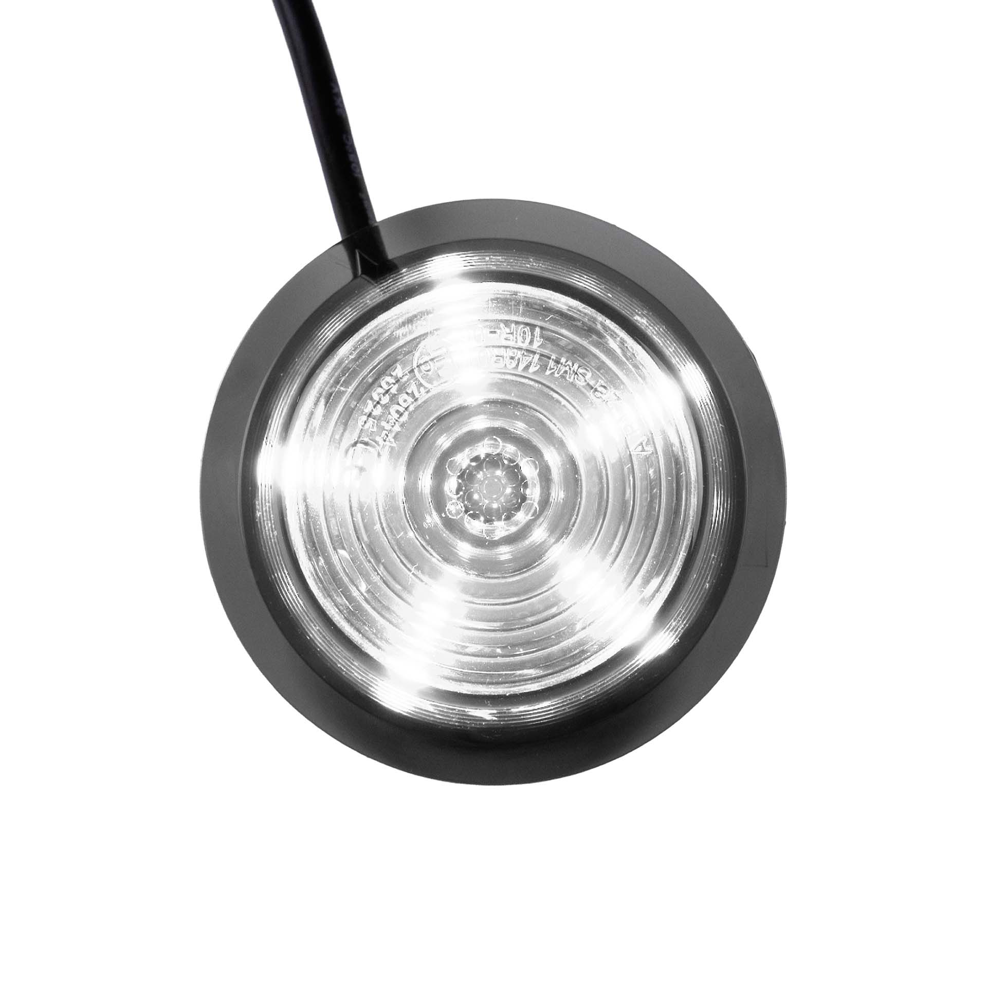 LED Module dark lens multicolor+knipperlicht 12-24v | 5m. kabel-MB-3010DRWA-9