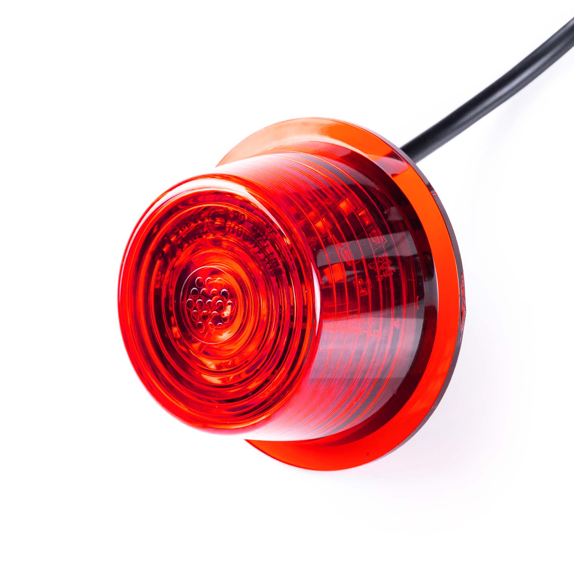 LED Module rood lens | rood | 12-24v | 5m. kabel-MB-3010RM-2