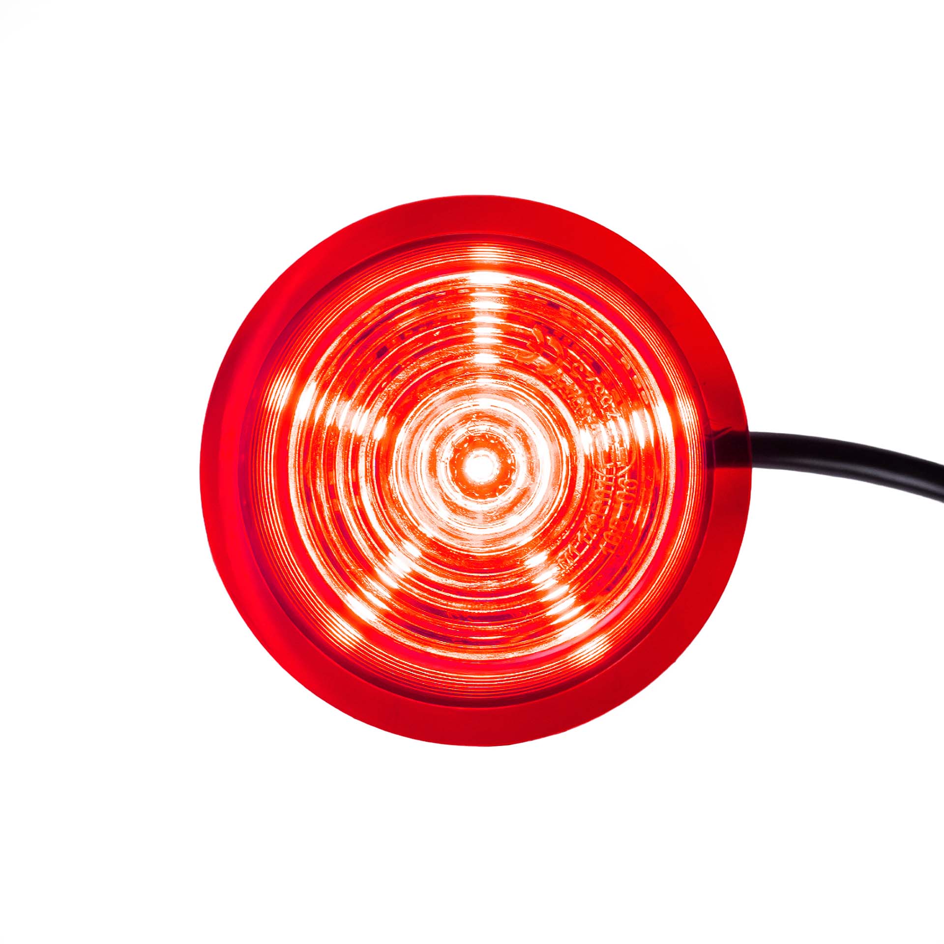 LED Module rood lens | rood | 12-24v | 5m. kabel-MB-3010RM-3