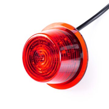 LED Module rood lens | rood | 12-24v | 5m. kabel-MB-3010RM