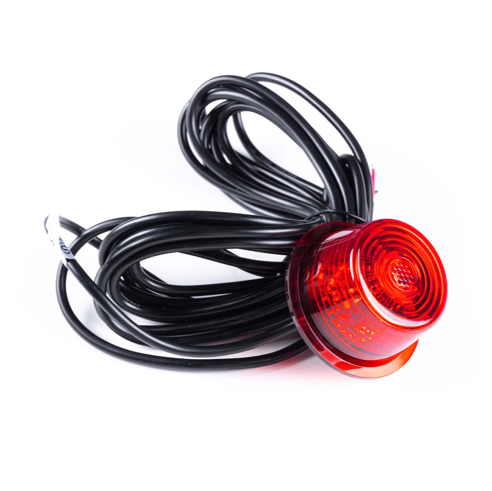 LED Module rood lens | rood | 12-24v | 5m. kabel-MB-3010RM-6
