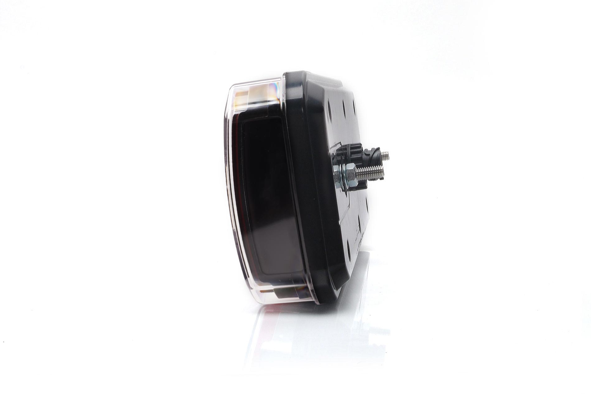 LED achterlicht Black links | 12-24v | 7-Pin's AMP-VC-6201B7-5