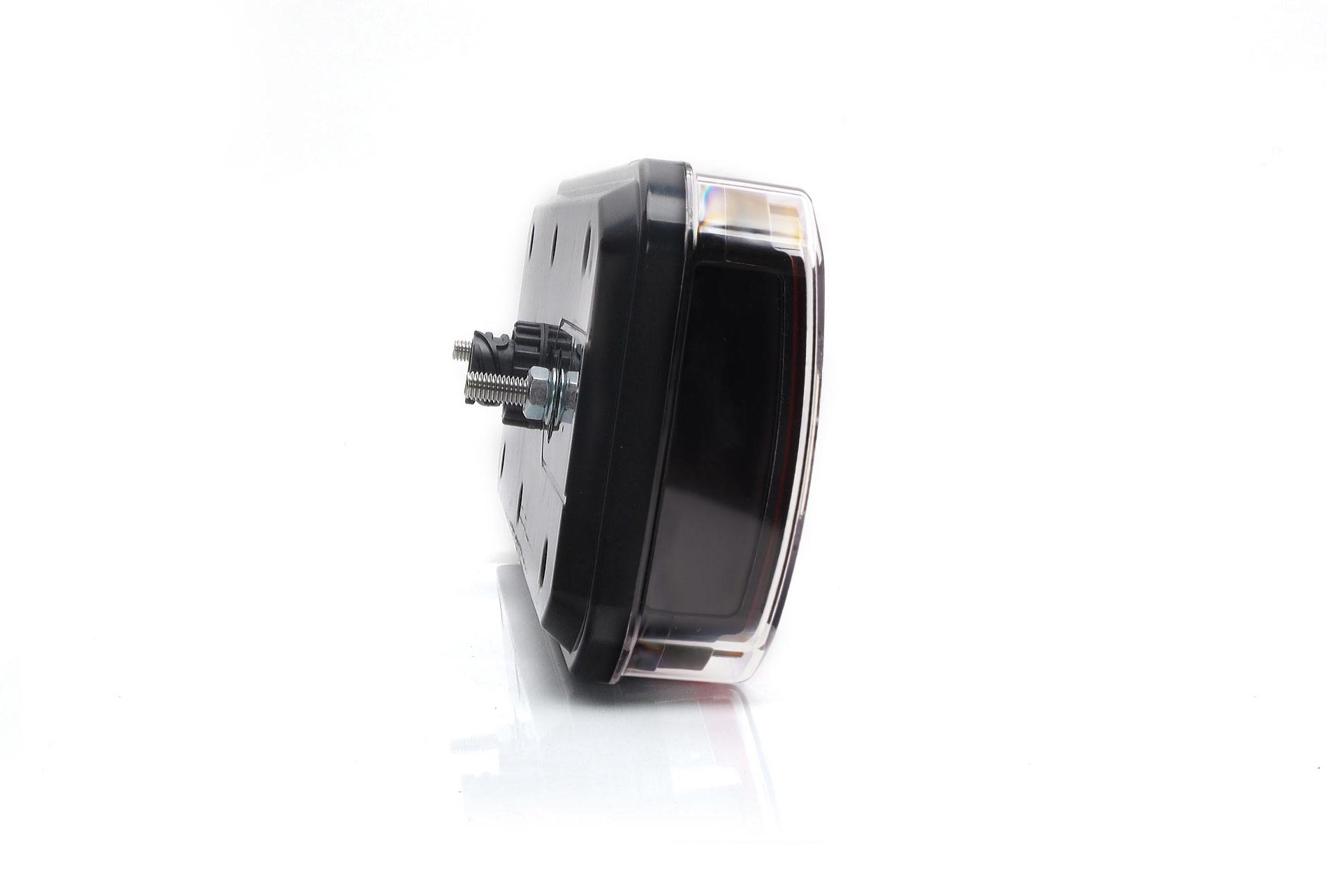 LED achterlicht Black links | 12-24v | 7-Pin's AMP-VC-6201B7-6