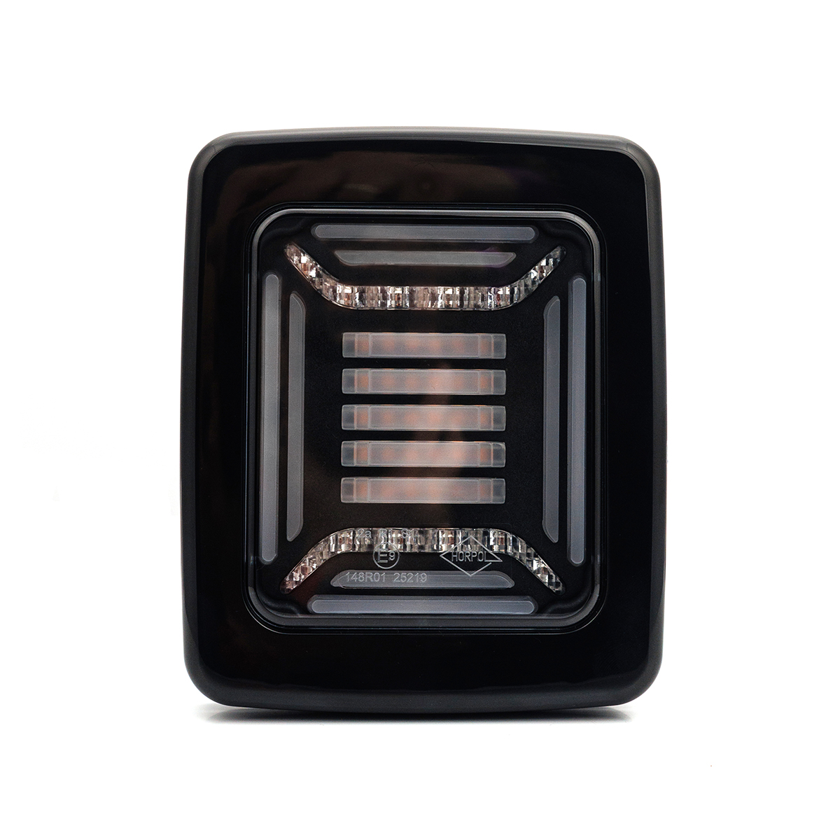 LED achterlicht | black | 12-24v | 100cm kabel | H+V montage-VC-5910
