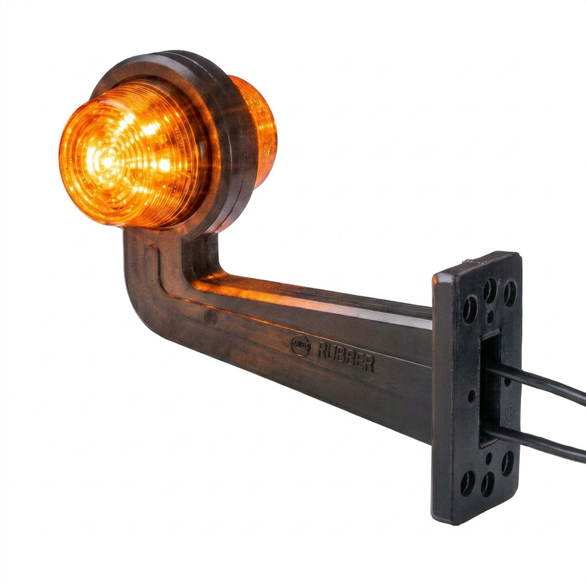 LED breedtelamp set 12-24v | dark |multicolour | 195mm paal-MB-3060DRWA-SET-3