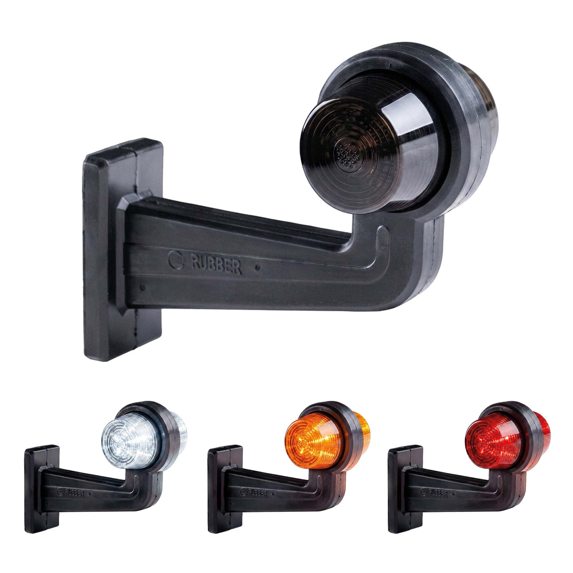 LED breedtelamp set 12-24v | dark |multicolour | 195mm paal - Afbeelding 15