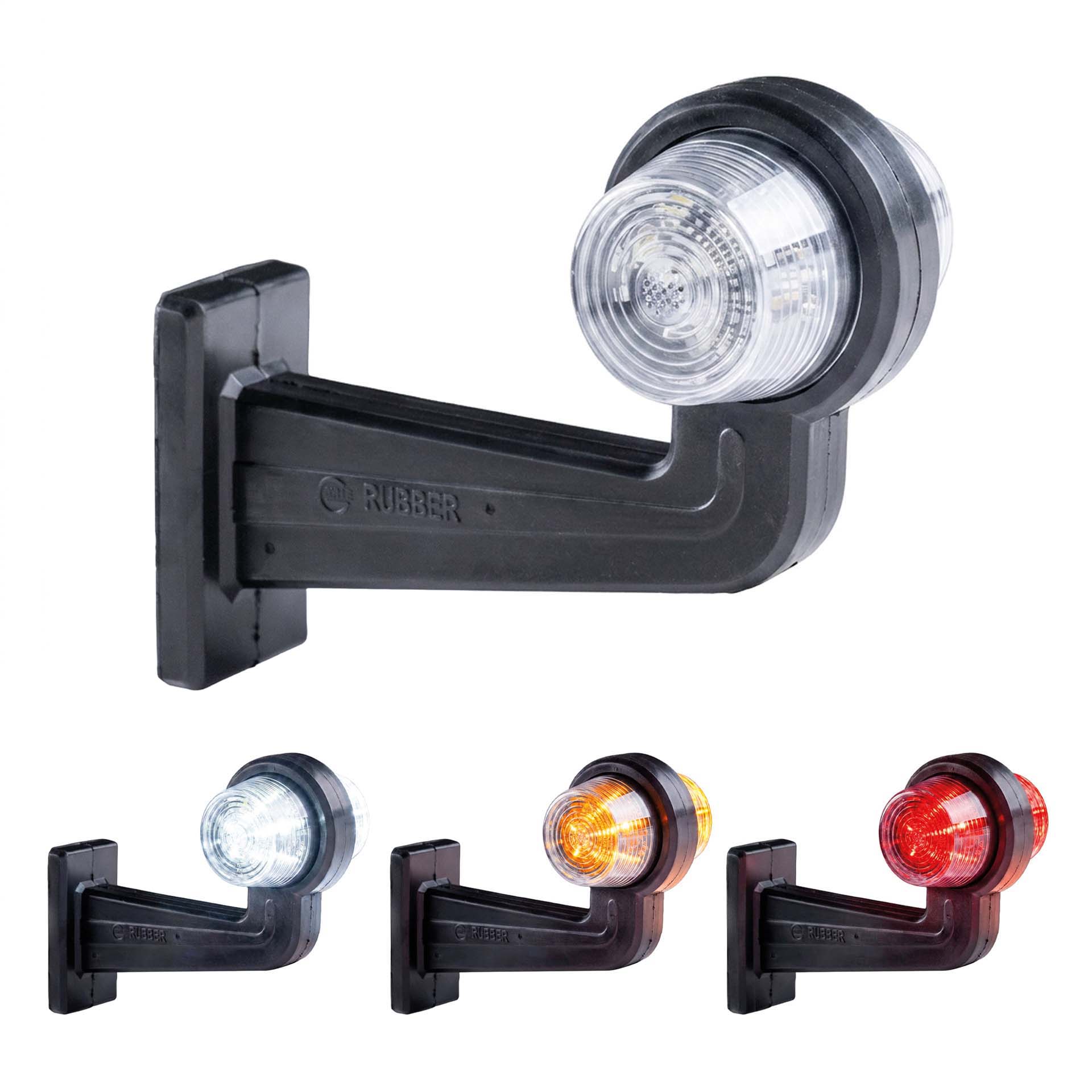 LED breedtelamp set 12-24v | multicolour | 195mm paal-MB-3060RWA-SET-3