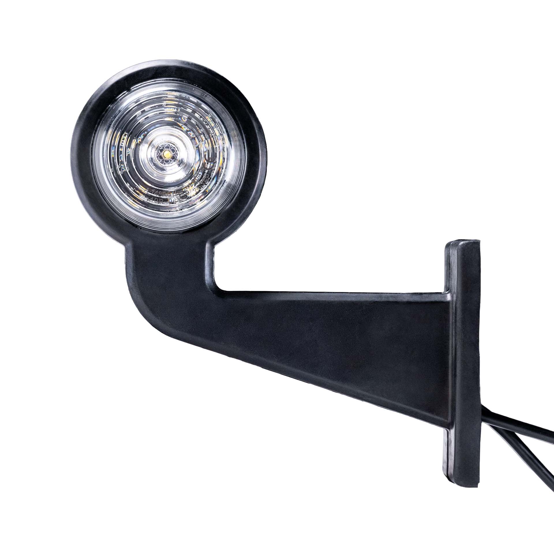 LED breedtelamp set 12-24v | rood-wit | 165mm paal - Afbeelding 6